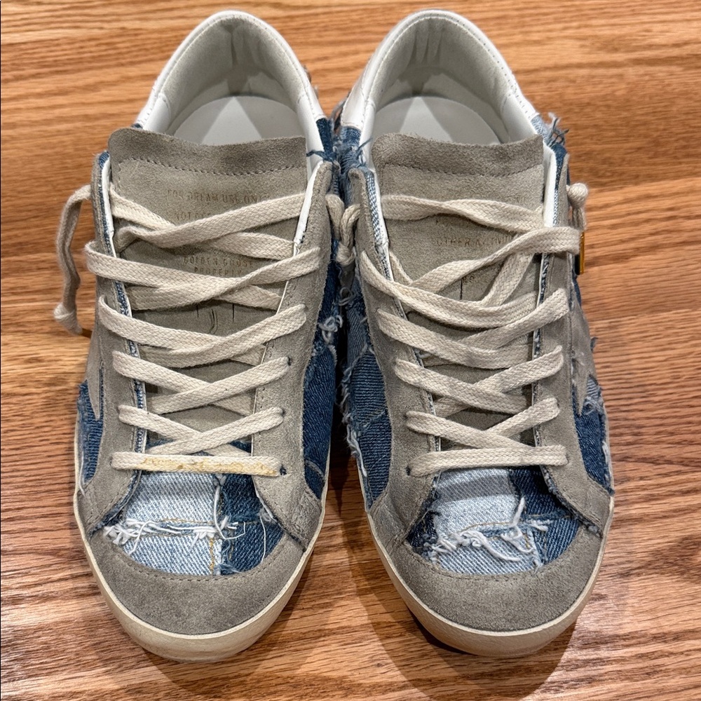 RARE Golden Goose Super-Star LTD Japan Edition 1 of 387 Denim & Suede